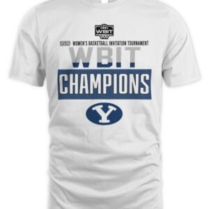 BYU Cougars Women’s Basketball WBIT 2026 Champions Tee