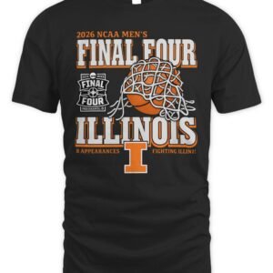 Illinois Fighting Illini 2026 Men's Basketball Final Four Bound T Shirt Hoodie