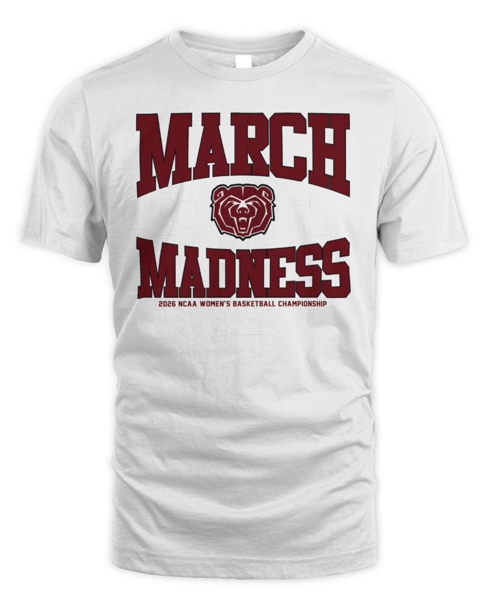 Missouri State Lady Bears WBB 2026 March Madness Hoodie
