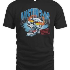 Austin 3:16 Skull Says I Just Whooped Your Ass T Shirt