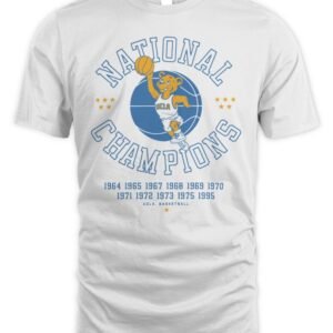 UCLA Men's Basketball 11-Time National Champions T Shirt Hoodie