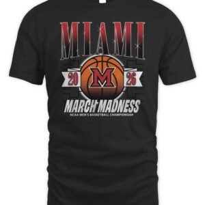 Miami (OH) RedHawks MBB 2026 March Madness T Shirt