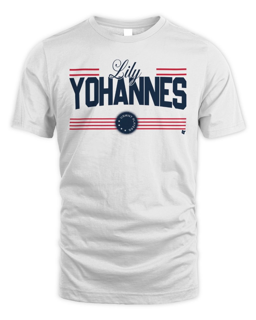 US Soccer Lily Yohannes Stars and Stripes T Shirt