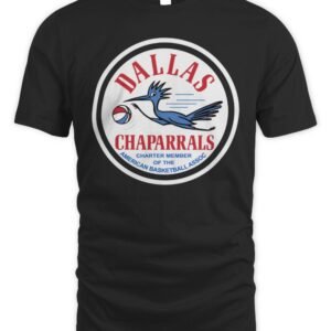 ABA Dallas Chaparrals Road Runner T Shirt