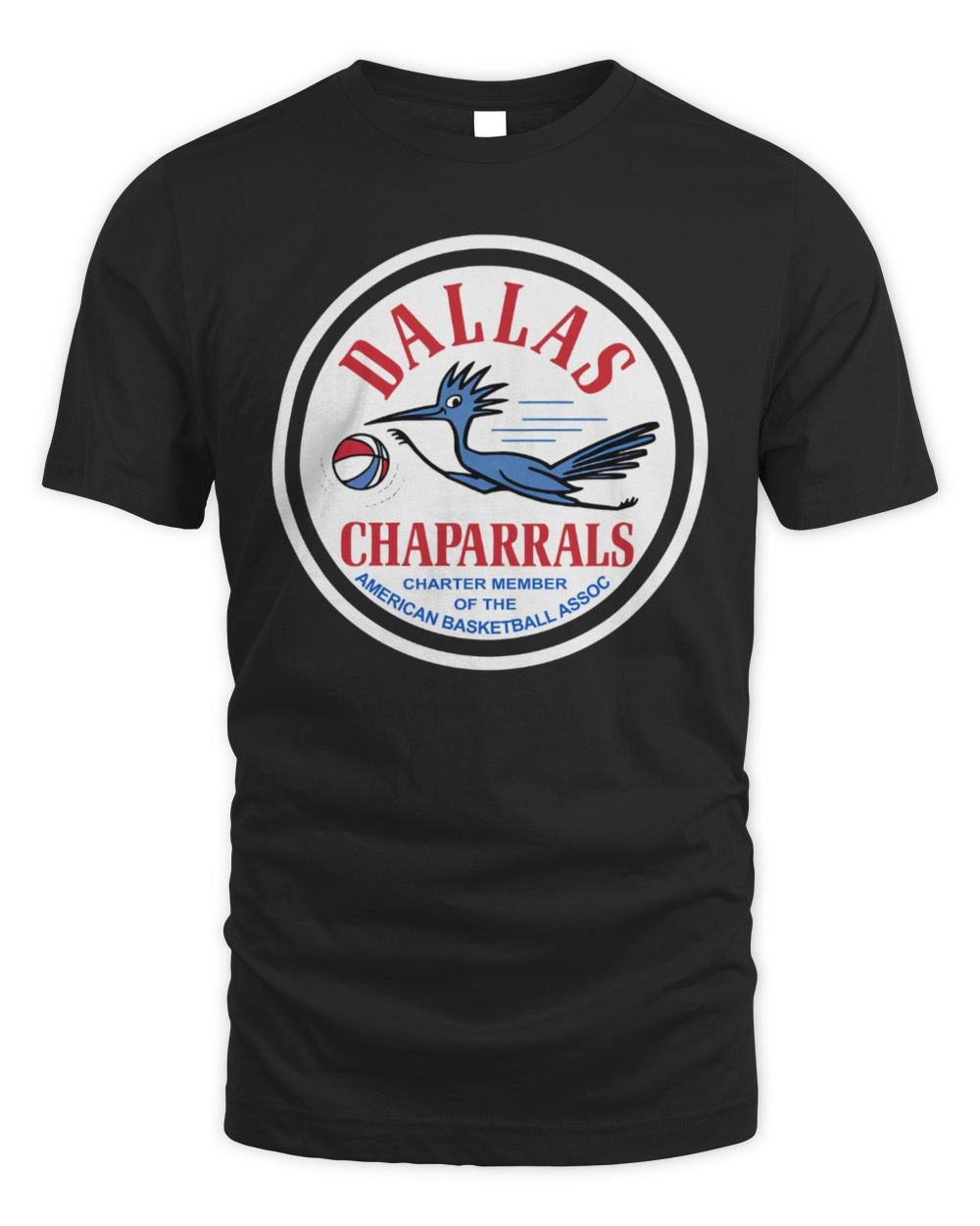 ABA Dallas Chaparrals Road Runner T Shirt