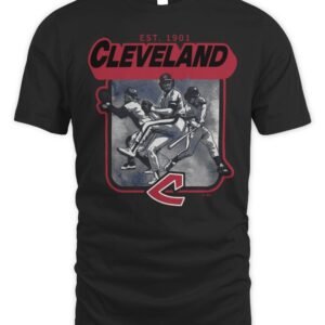 Cleveland Guardians Cooperstown Infield Fly '47 Foundation T Shirt
