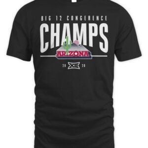 Arizona Wildcats 2026 Big 12 Conference Champs T Shirt