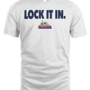 Arizona Wildcats Basketball Lock It In Bench T Shirt