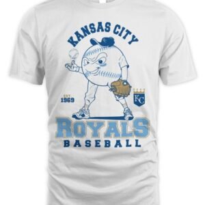 Kansas City Royals Starter Baseball Character T-Shirt