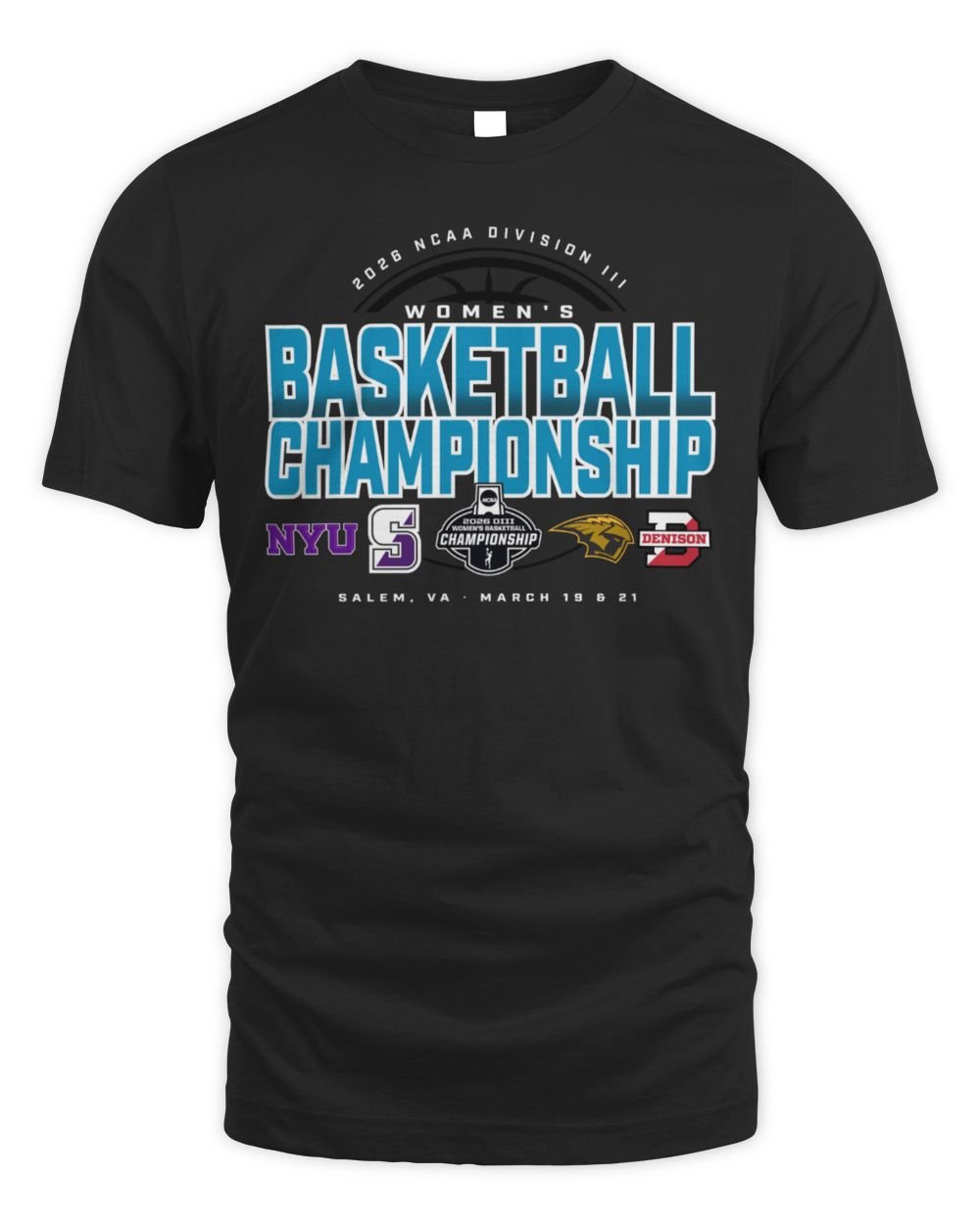 2026 NCAA Division III Women's Basketball Final Championship Logo Hoodie