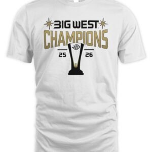Hawaii Rainbow Warriors 2026 Big West Men's Basketball Champions T-Shirt