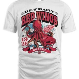 Detroit Red Wings '47 Foundation T Shirt Hoodie