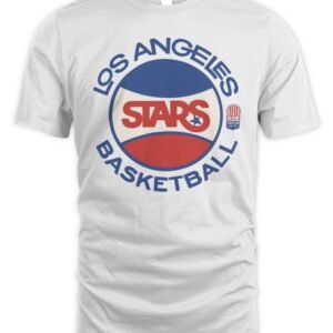 ABA Los Angeles Stars Retro Logo T Shirt Hoodie
