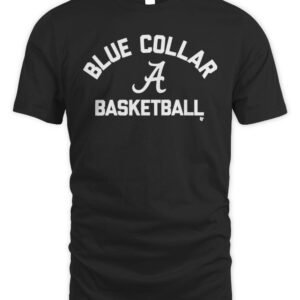 Alabama Crimson Tide: Blue Collar Basketball T Shirt
