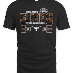 Texas Longhorns 2026 Elite Eight NCAA Men’s Basketball T-Shirt Hoodie