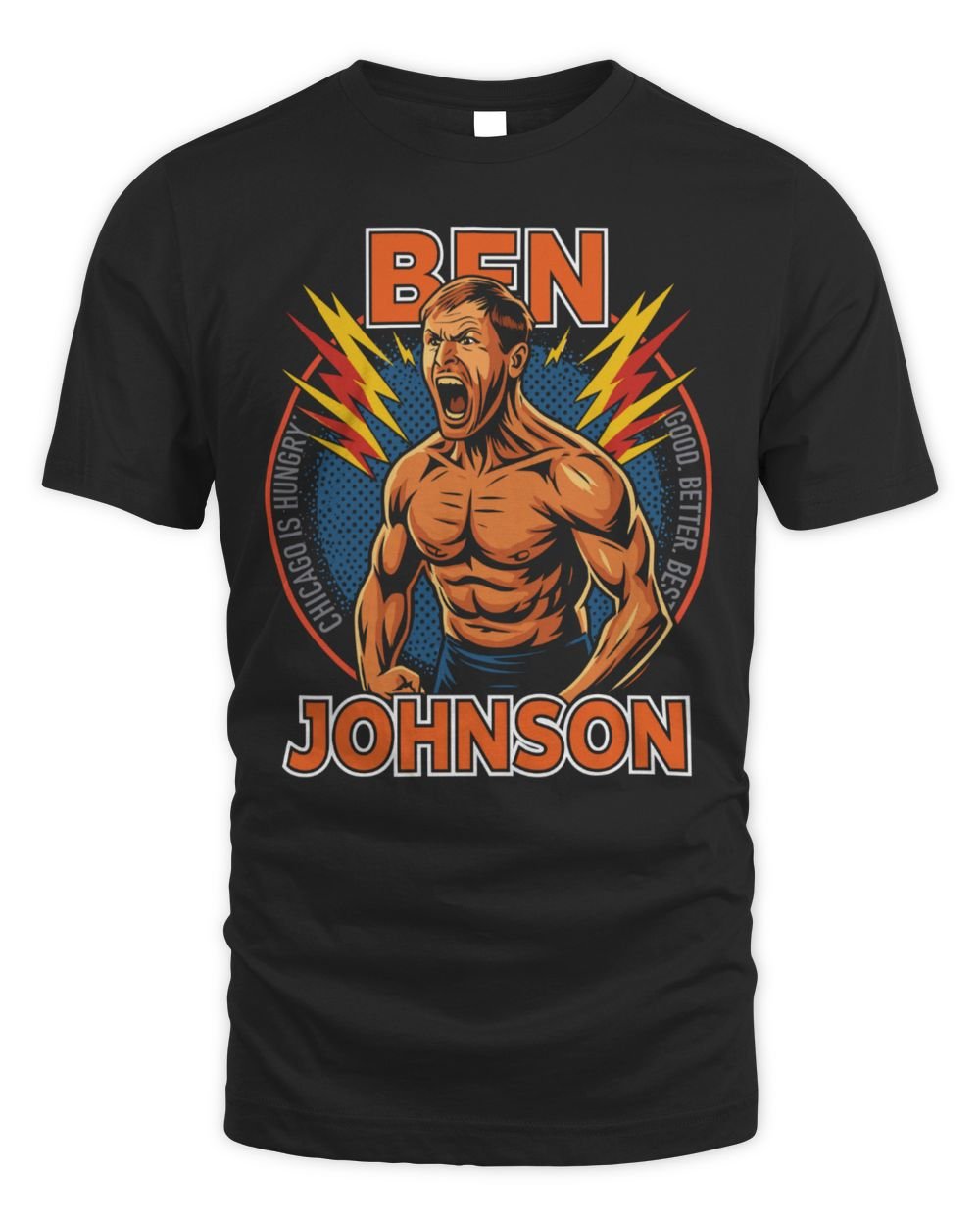 Ben Johnson Shirtless T-Shirt Obvious Shirts