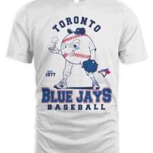 Toronto Blue Jays Starter Baseball Character Hoodie