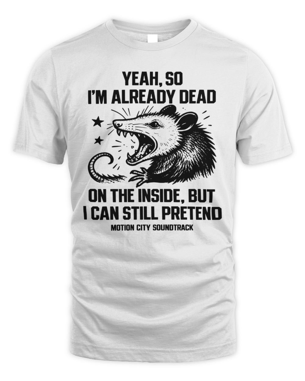 Motion City Soundtrack Yeah So I'm Already Dead Tee