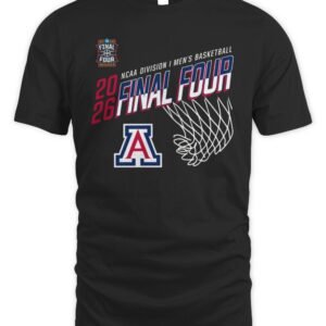 Arizona Wildcats Final Four 2026 March Madness T-Shirt