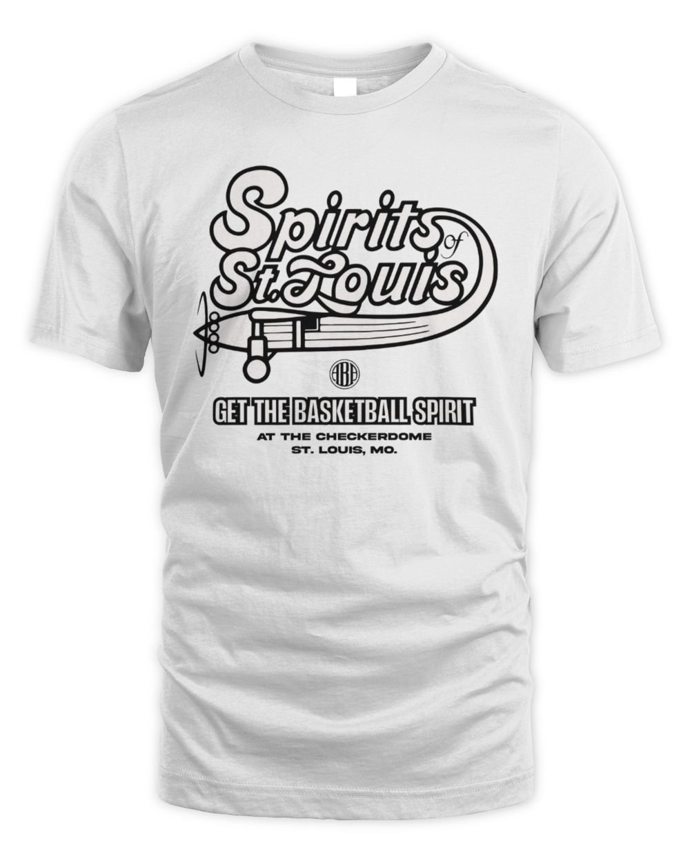 ABA Spirits of St. Louis Throwback Logo T Shirt