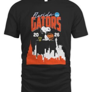 Florida Gators 2026 March Madness Snoopy Basketball T Shirt