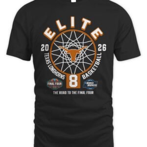 Texas Longhorns Elite Eight 2026 Women’s Basketball T-Shirt