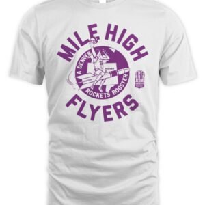 ABA Denver Rockets Mile High Flyers T Shirt