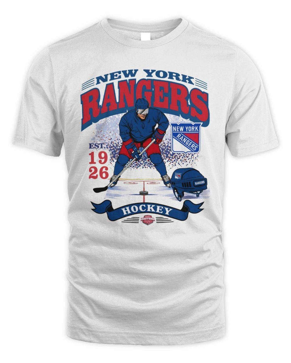 New York Rangers '47 Foundation T Shirt Hoodie