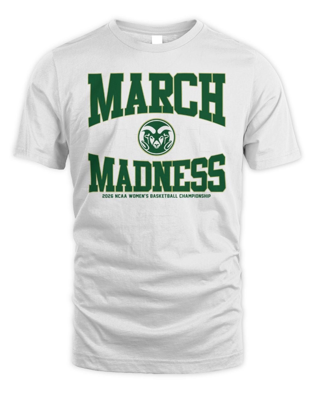 Colorado State Rams WBB 2026 March Madness Hoodie