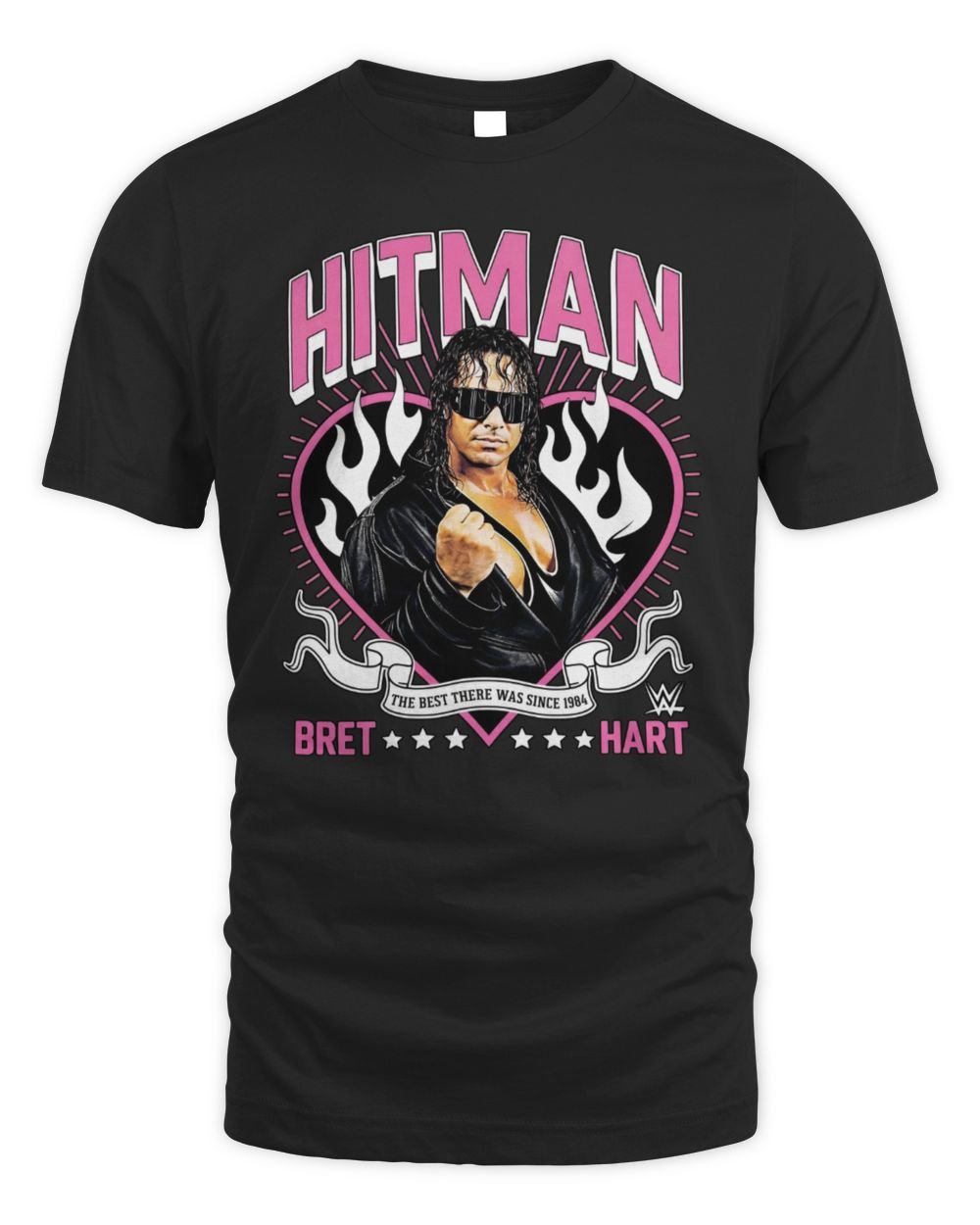 Bret Hart Ripple Junction Vintage Hit Man Graphic T-Shirt