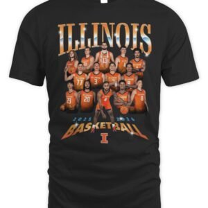 Illinois MBB Illinois Team T Shirt