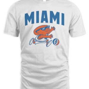 ABA Miami Floridians Dribbling Mascot T Shirt