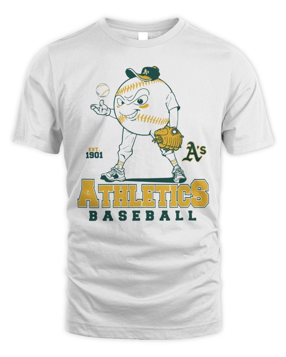 Athletics Starter Baseball Character Hoodie