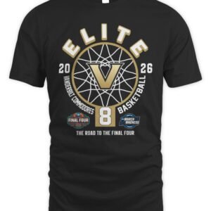 Vanderbilt Commodores Elite Eight 2026 Women’s Basketball T-Shirt