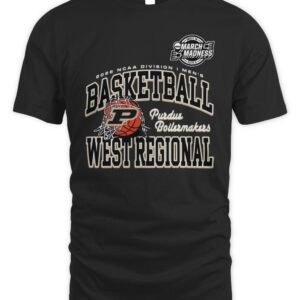 2026 NCAA Division I Men's Basketball Purdue Boilermakers West Regional Hoodie