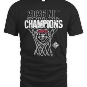 New Mexico Lobos 2026 NIT Champions T-Shirt