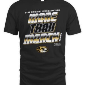Missouri Tigers 2026 NCAA Division I Men's Basketball More Than March T Shirt