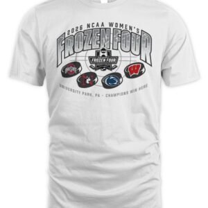 National Collegiate Women's Ice Hockey Frozen Four Championship 2026 T Shirt