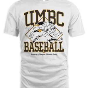 UMBC Retrievers Baseball T Shirt