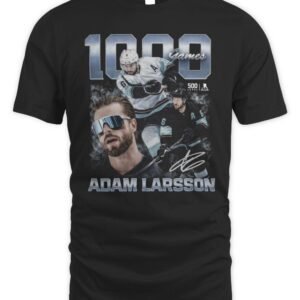 Adam Larsson Seattle 1000 Games F&B T Shirt Hoodie
