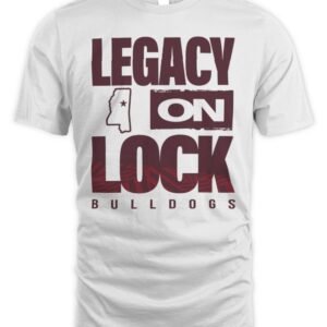 Mississippi State Bulldogs 2026 Legacy On Lock March Madness T-Shirt