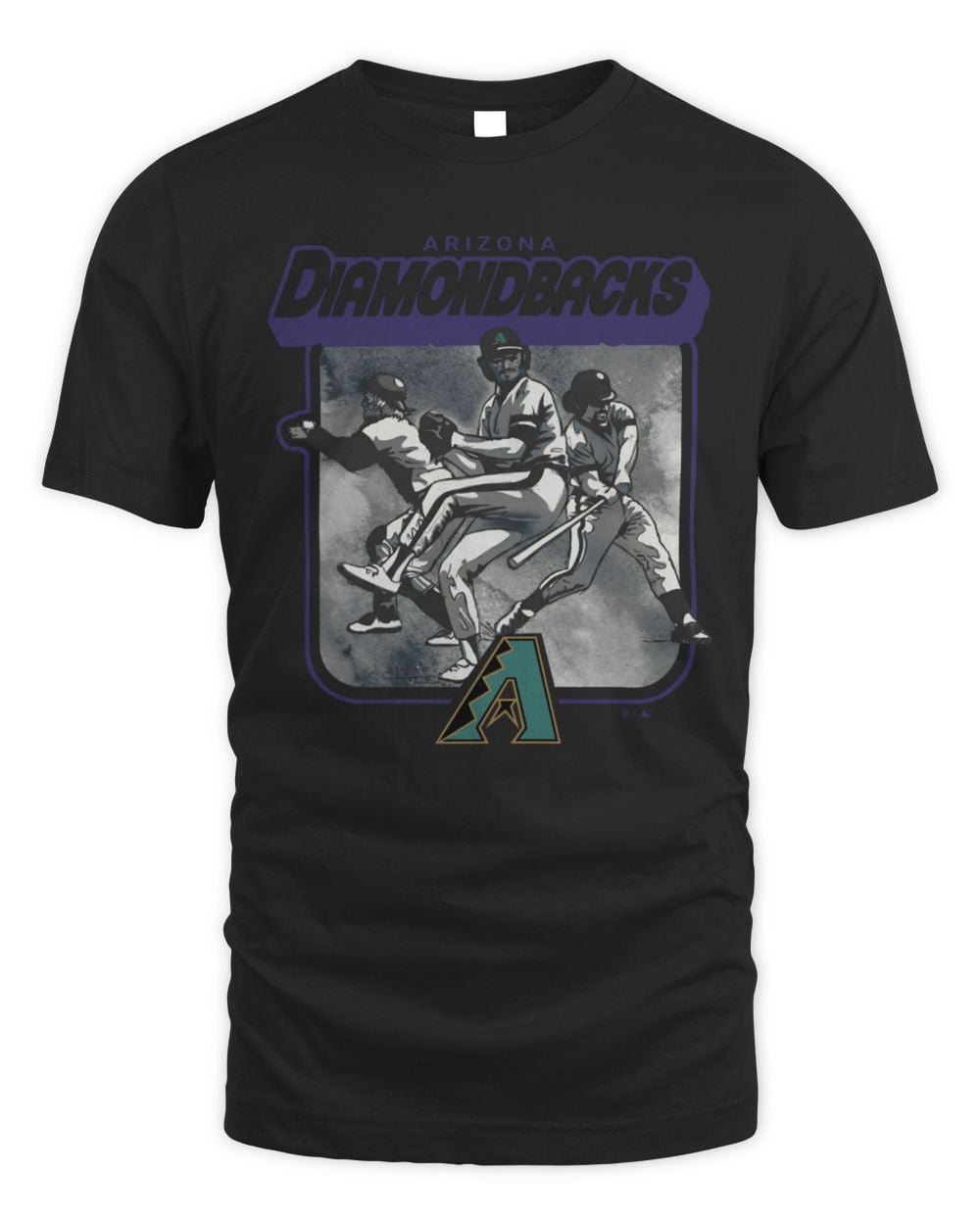 Arizona Diamondbacks Cooperstown Infield Fly '47 Foundation T Shirt