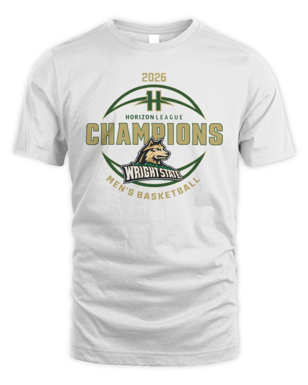 Wright State Raiders 2026 Barbasol Horizon League Champion T-Shirt Hoodie