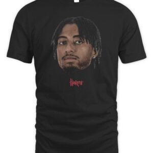 Nebraska Basketball Kendall Blue Big Head T Shirt