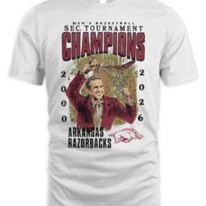 Arkansas Razorbacks Coach Cal SEC Champs T-Shirt