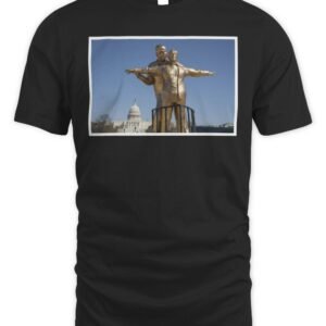 Trump And Epstein Titanic Statue Shirt