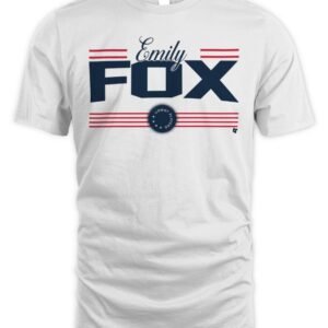 US Soccer Emily Fox Stars and Stripes T Shirt Hoodie