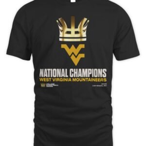 College Basketball Crown 2026 West Virginia Mountaineers National Champions Hoodie
