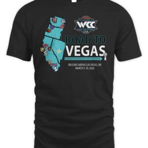 Men's and Women's Basketball Championships Road to Vegas T-Shirt