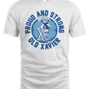 Xavier Musketeers Basketball Proud and Strong T Shirt Hoodie